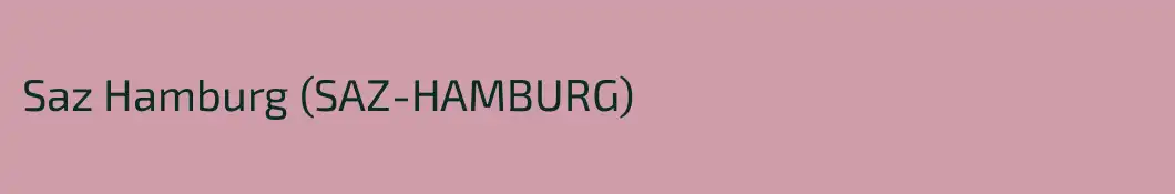 Saz Hamburg (SAZ-HAMBURG)